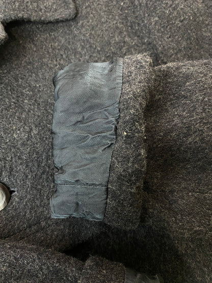 【中古品】【メンズ】 USED WOOL COAT ユーズド ウールコート アウター 146-250107-me-05-min サイズ：48 カラー：チャコールグレー系 万代Net店