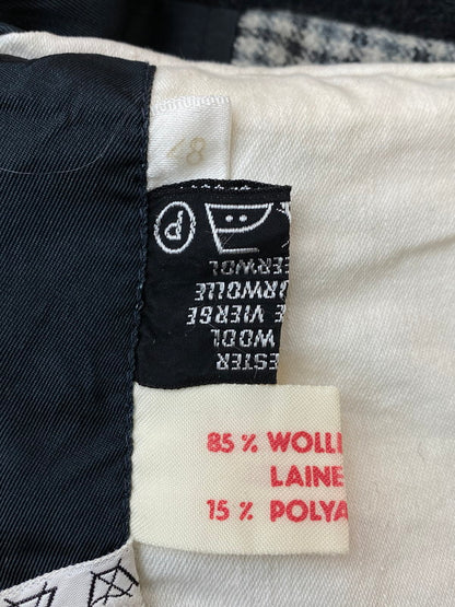 【中古品】【メンズ】 USED WOOL COAT ユーズド ウールコート アウター 146-250107-me-05-min サイズ：48 カラー：チャコールグレー系 万代Net店