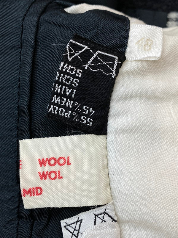 【中古品】【メンズ】 USED WOOL COAT ユーズド ウールコート アウター 146-250107-me-05-min サイズ：48 カラー：チャコールグレー系 万代Net店