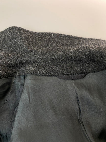 【中古品】【メンズ】 USED WOOL COAT ユーズド ウールコート アウター 146-250107-me-05-min サイズ：48 カラー：チャコールグレー系 万代Net店