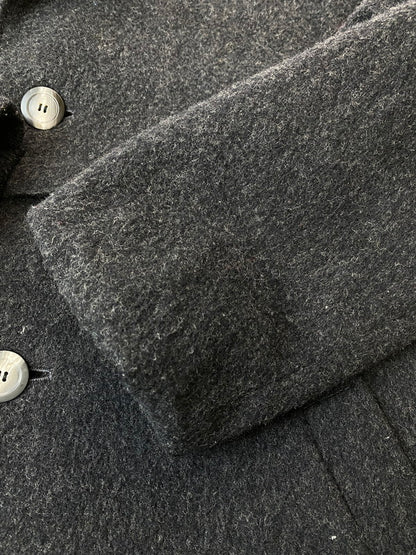 【中古品】【メンズ】 USED WOOL COAT ユーズド ウールコート アウター 146-250107-me-05-min サイズ：48 カラー：チャコールグレー系 万代Net店