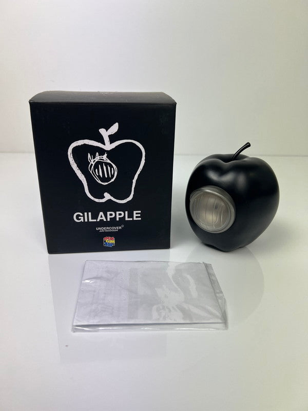 【中古美品】【メンズ/レディース】 UNDERCOVER アンダーカバー × MEDICOM TOY メディコムトイ 別注 コラボ GILAPPLE LIGHT ギラップルライト LEDルームライト 服飾雑貨 208-260612-kk-01-hon サイズ：F カラー：ブラック 万代Net店