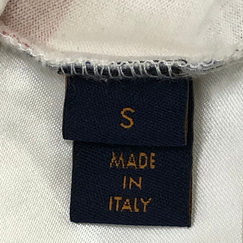 【中古品】【メンズ】 LOUIS VUITTON ルイ・ヴィトン 19AW ALLOVER LOGO PRINT S/S TEE RM192M NPG HHY20W オールオーバー ロゴプリント ショートスリーブ Tシャツ 半袖 トップス 141-250430-kk-23-fuz サイズ：S カラー：ホワイト 万代Net店