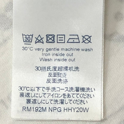 【中古品】【メンズ】 LOUIS VUITTON ルイ・ヴィトン 19AW ALLOVER LOGO PRINT S/S TEE RM192M NPG HHY20W オールオーバー ロゴプリント ショートスリーブ Tシャツ 半袖 トップス 141-250430-kk-23-fuz サイズ：S カラー：ホワイト 万代Net店