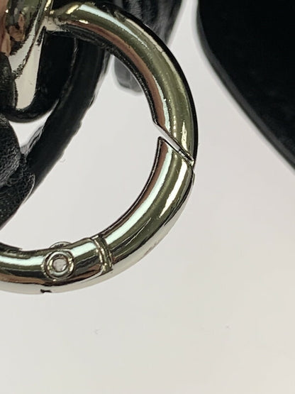 【LIFTる。景品】【中古品】【レディース】KABINETT CURVE SHOULDER BAG カビネット レザー ショルダーバッグ カバン 鞄 188-230713-ab-15-min カラー：ブラック 万代Net店