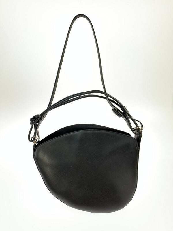 【LIFTる。景品】【中古品】【レディース】KABINETT CURVE SHOULDER BAG カビネット レザー ショルダーバッグ カバン 鞄 188-230713-ab-15-min カラー：ブラック 万代Net店