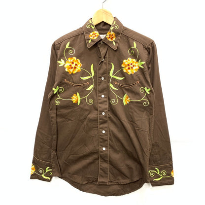 【中古美品】【メンズ】 RockMount ロックマウント WESTERN SHIRT ウエスタン長袖シャツ トップス ブランド 古着 146-250223-gm-35-fuz サイズ：14H カラー：ブラウン 万代Net店