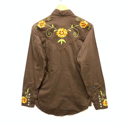 【中古美品】【メンズ】 RockMount ロックマウント WESTERN SHIRT ウエスタン長袖シャツ トップス ブランド 古着 146-250223-gm-35-fuz サイズ：14H カラー：ブラウン 万代Net店