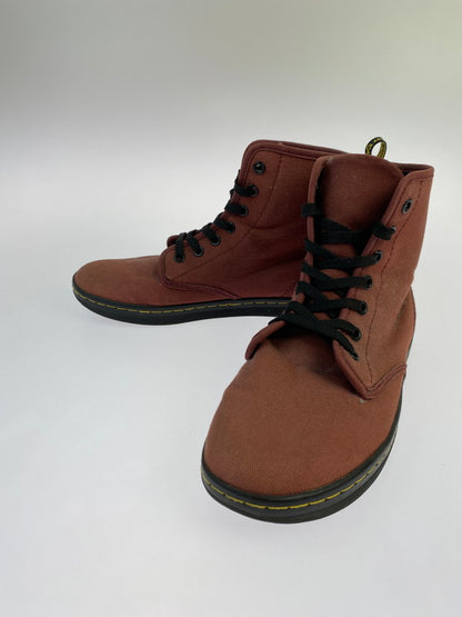 【中古品】【レディース】 Dr.Martens ドクターマーチン 7ホールコンフォートハイカットスニーカー レディースシューズ 靴 スニーカー 166-241124-em-04-min サイズ：25cm カラー：チェリーレッド 万代Net店