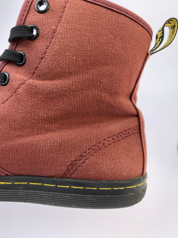 【中古品】【レディース】 Dr.Martens ドクターマーチン 7ホールコンフォートハイカットスニーカー レディースシューズ 靴 スニーカー 166-241124-em-04-min サイズ：25cm カラー：チェリーレッド 万代Net店