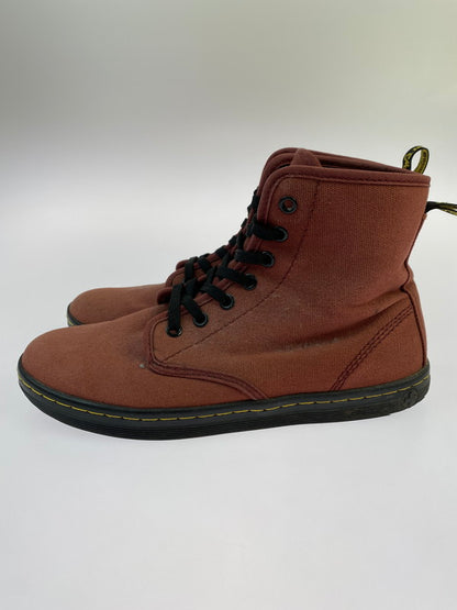 【中古品】【レディース】 Dr.Martens ドクターマーチン 7ホールコンフォートハイカットスニーカー レディースシューズ 靴 スニーカー 166-241124-em-04-min サイズ：25cm カラー：チェリーレッド 万代Net店