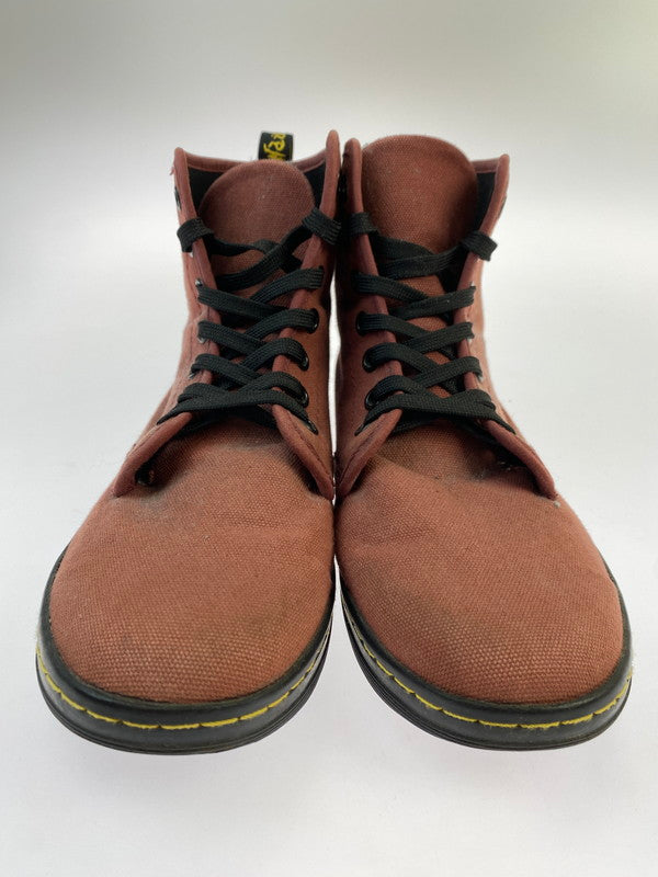 【中古品】【レディース】 Dr.Martens ドクターマーチン 7ホールコンフォートハイカットスニーカー レディースシューズ 靴 スニーカー 166-241124-em-04-min サイズ：25cm カラー：チェリーレッド 万代Net店