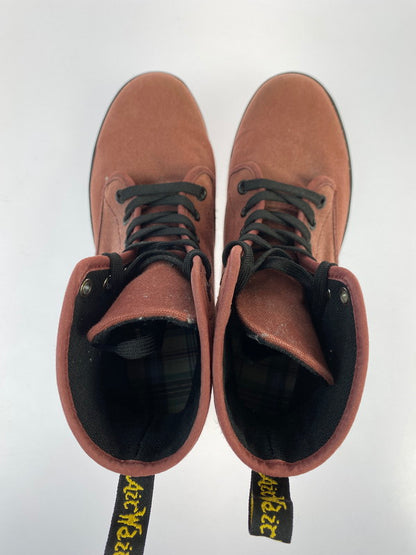 【中古品】【レディース】 Dr.Martens ドクターマーチン 7ホールコンフォートハイカットスニーカー レディースシューズ 靴 スニーカー 166-241124-em-04-min サイズ：25cm カラー：チェリーレッド 万代Net店