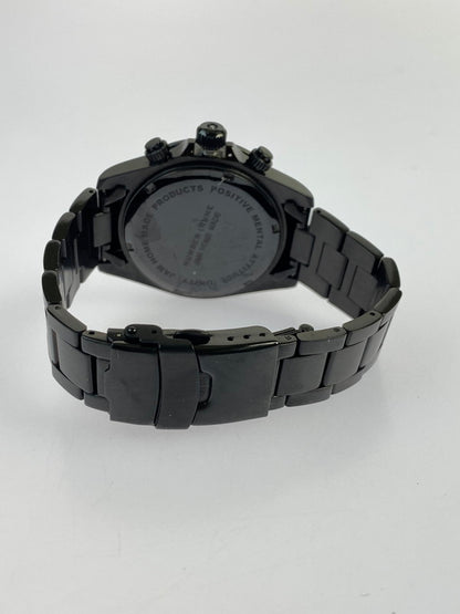 【中古品】【メンズ】  NUMBER (N)INE × JAM HOME MADE DIAMOND WATCH TYPE C NBJAM006 ナンバーナイン ジャムホームメイド 腕時計 198-240712-yn-16-min カラー：ブラック 万代Net店