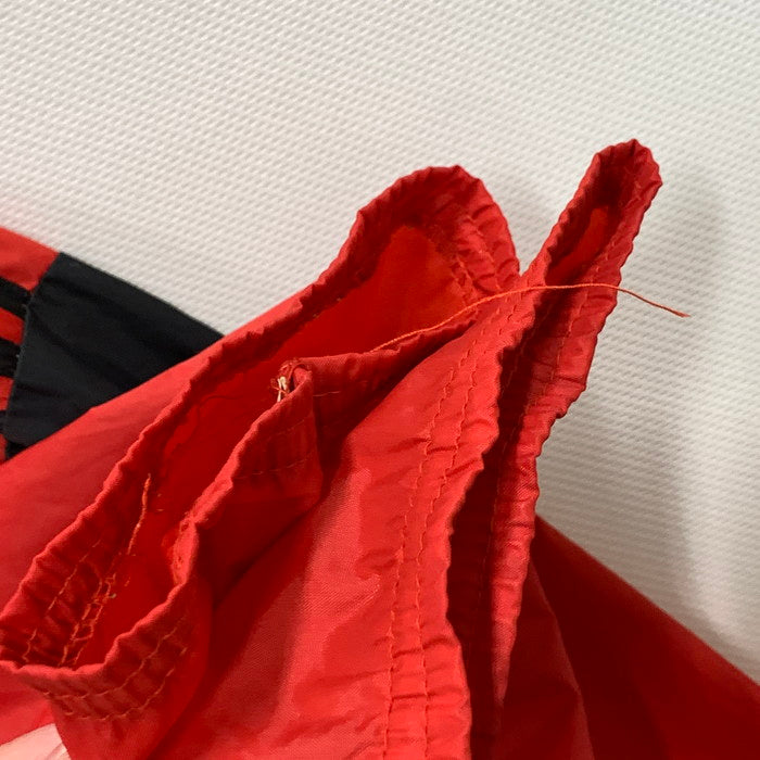 【中古品】【メンズ】 adidas アディダス フランス製 ナイロンジャケット アウター ブランド 古着 146-250223-gm-37-fuz サイズ：L カラー：レッド 万代Net店