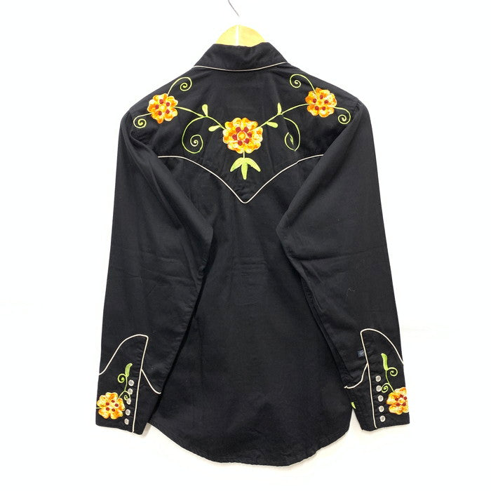 【中古美品】【メンズ】 RockMount ロックマウント WESTERN SHIRT ウエスタン長袖シャツ トップス ブランド 古着 146-250223-gm-34-fuz サイズ：14H カラー：ブラック 万代Net店