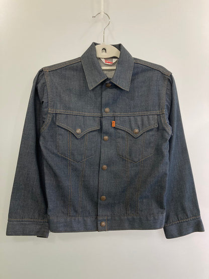 【中古品】【レディース】 BOYS DENIM JACKET 70's ORANGE TAB SCOVIL SNAP BUTTON 70年代 ボーイズ デニム ジャケット レディース アウター Gジャン 169-260509-yn-08-min サイズ：14 カラー：インディゴ 万代Net店