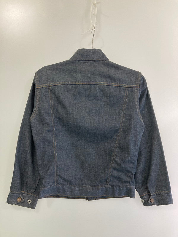 【中古品】【レディース】 BOYS DENIM JACKET 70's ORANGE TAB SCOVIL SNAP BUTTON 70年代 ボーイズ デニム ジャケット レディース アウター Gジャン 169-260509-yn-08-min サイズ：14 カラー：インディゴ 万代Net店