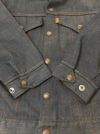 【中古品】【レディース】 BOYS DENIM JACKET 70's ORANGE TAB SCOVIL SNAP BUTTON 70年代 ボーイズ デニム ジャケット レディース アウター Gジャン 169-260509-yn-08-min サイズ：14 カラー：インディゴ 万代Net店