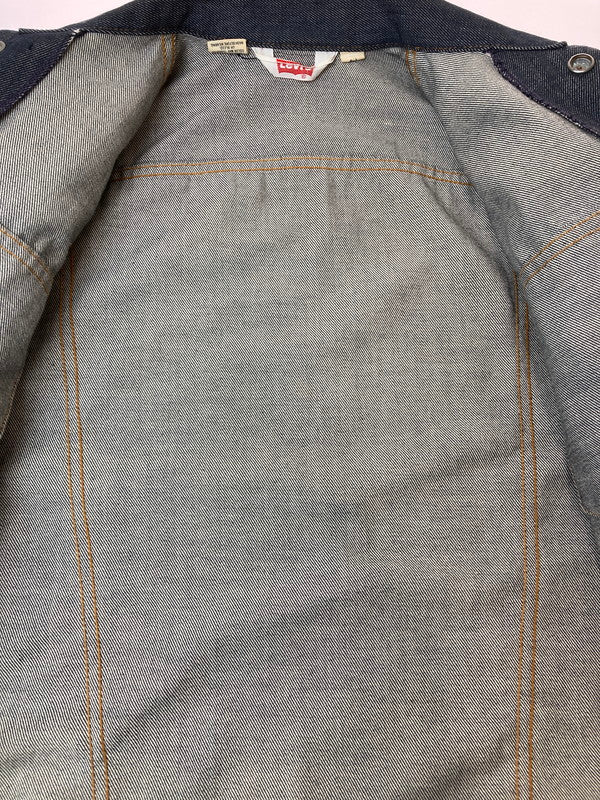【中古品】【レディース】 BOYS DENIM JACKET 70's ORANGE TAB SCOVIL SNAP BUTTON 70年代 ボーイズ デニム ジャケット レディース アウター Gジャン 169-260509-yn-08-min サイズ：14 カラー：インディゴ 万代Net店