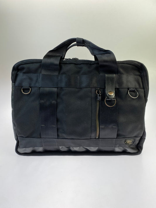 【現状渡し品】【メンズ】 PORTER ポーター 703-07964 HEAT 3WAY BRIEFCASE 鞄 バッグ 188-241124-AS-15-min カラー：ブラック 万代Net店