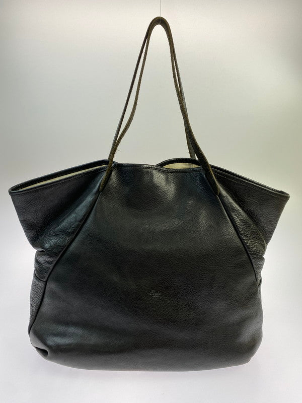 【中古品】【メンズ/レディース】 ENSE アンサ LEATHER TOTE BAG L ENS206 レザー トートバッグ L カバン 188-251023-jt-12-min カラー：ブラック 万代Net店