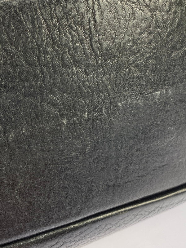 【中古品】【メンズ/レディース】 ENSE アンサ LEATHER TOTE BAG L ENS206 レザー トートバッグ L カバン 188-251023-jt-12-min カラー：ブラック 万代Net店