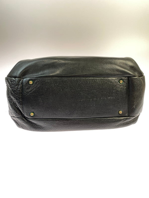 【中古品】【メンズ/レディース】 ENSE アンサ LEATHER TOTE BAG L ENS206 レザー トートバッグ L カバン 188-251023-jt-12-min カラー：ブラック 万代Net店