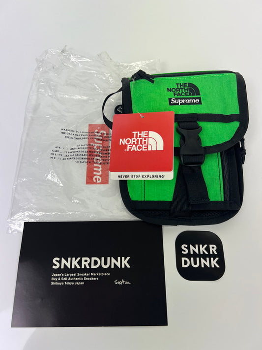 【中古美品】【メンズ】 Supreme シュプリーム × THE NORTH FACE ザ・ノースフェイス 別注 コラボ 20SS RTG UTILITY POUCH NM81961I ユーティリティーポーチ カバン 188-260612-kk-06-hon カラー：クリプトングリーン 万代Net店