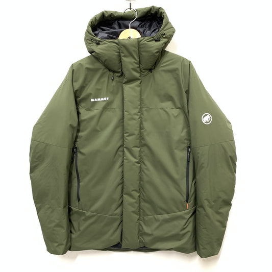 【中古品】【メンズ】 Mammut マムート 1011-01940 ICEFALL SO THERMO HOODED JACKET ダウンジャケット ブランド 古着  144-250224-gm-13-fuz サイズ：M カラー：オリーブ 万代Net店