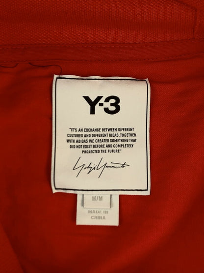 【中古品】【メンズ】 Y-3 ワイスリー CLASSIC HEAVY PIQUE HOODIE GV4173 クラシック ヘビー ピケ フーディー パーカー 140-230901-yn-01-min サイズ：M カラー：レッド 万代Net店