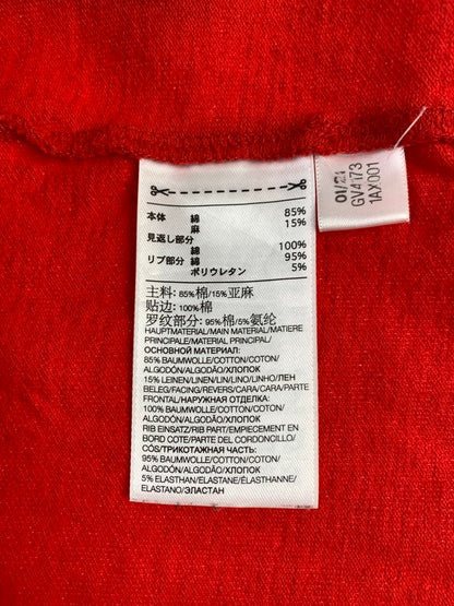 【中古品】【メンズ】 Y-3 ワイスリー CLASSIC HEAVY PIQUE HOODIE GV4173 クラシック ヘビー ピケ フーディー パーカー 140-230901-yn-01-min サイズ：M カラー：レッド 万代Net店