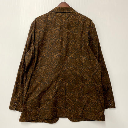 【中古品】【メンズ】 TAKE&SONS テイク アンド サンズ 23101 FISH BATIC SACK JACKET フィッシュ バティック サック ジャケットトップス アウター 144-250920-ya-04-izu サイズ：4 カラー：茶 万代Net店