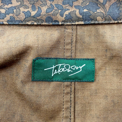 【中古品】【メンズ】 TAKE&SONS テイク アンド サンズ 23101 FISH BATIC SACK JACKET フィッシュ バティック サック ジャケットトップス アウター 144-250920-ya-04-izu サイズ：4 カラー：茶 万代Net店