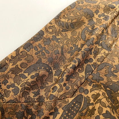 【中古品】【メンズ】 TAKE&SONS テイク アンド サンズ 23101 FISH BATIC SACK JACKET フィッシュ バティック サック ジャケットトップス アウター 144-250920-ya-04-izu サイズ：4 カラー：茶 万代Net店