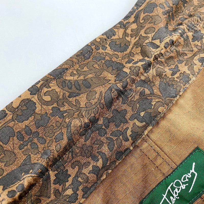 【中古品】【メンズ】 TAKE&SONS テイク アンド サンズ 23101 FISH BATIC SACK JACKET フィッシュ バティック サック ジャケットトップス アウター 144-250920-ya-04-izu サイズ：4 カラー：茶 万代Net店