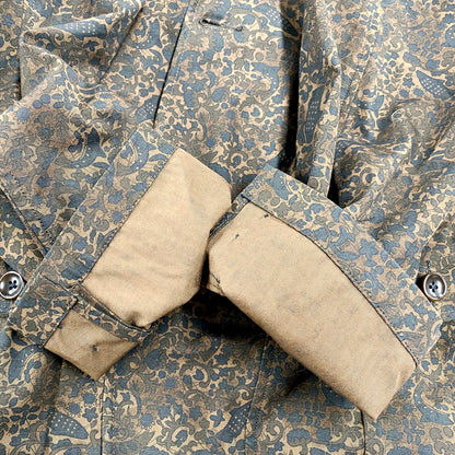 【中古品】【メンズ】 TAKE&SONS テイク アンド サンズ 23101 FISH BATIC SACK JACKET フィッシュ バティック サック ジャケットトップス アウター 144-250920-ya-04-izu サイズ：4 カラー：茶 万代Net店