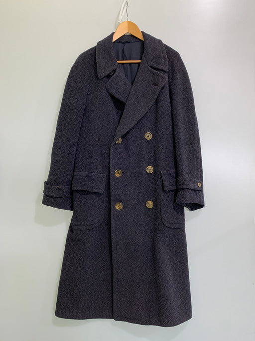 【中古品】【メンズ】  MONTGOMERY WARD モンゴメリーワード 40S DOUBLE WOOL COAT ウールコート アウター 146-250308-AS-1-min カラー：ネイビー系 万代Net店