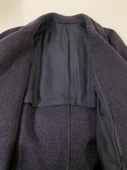 【中古品】【メンズ】  MONTGOMERY WARD モンゴメリーワード 40S DOUBLE WOOL COAT ウールコート アウター 146-250308-AS-1-min カラー：ネイビー系 万代Net店