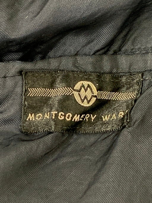 【中古品】【メンズ】  MONTGOMERY WARD モンゴメリーワード 40S DOUBLE WOOL COAT ウールコート アウター 146-250308-AS-1-min カラー：ネイビー系 万代Net店