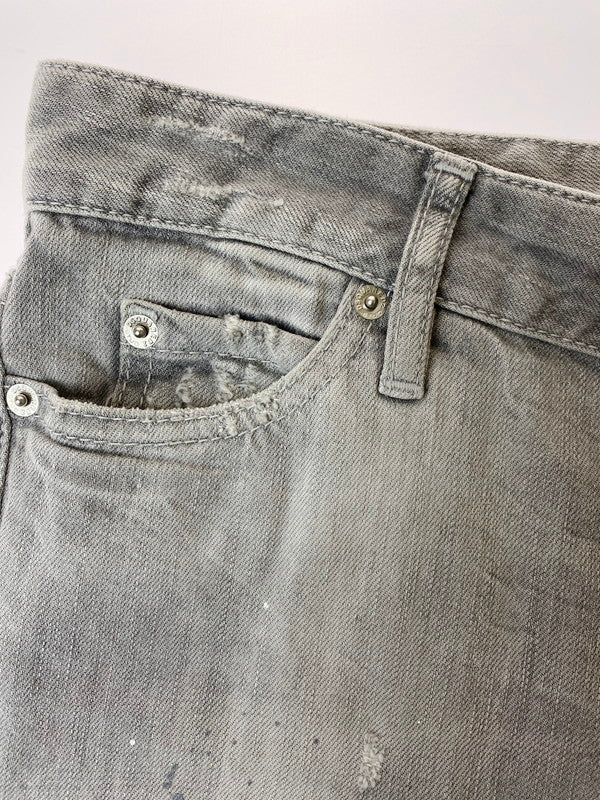 【中古品】【レディース】 DSQUARED2 ディースクエアード S72LA0883 GREY WASH SKATER JEANS ジーンズ パンツ ボトムス 171-240725-ks-15-min サイズ：38 カラー：グレー系 万代Net店