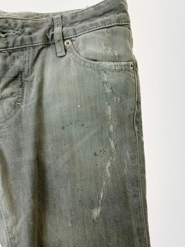 【中古品】【レディース】 DSQUARED2 ディースクエアード S72LA0883 GREY WASH SKATER JEANS ジーンズ パンツ ボトムス 171-240725-ks-15-min サイズ：38 カラー：グレー系 万代Net店