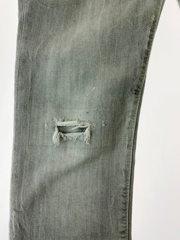 【中古品】【レディース】 DSQUARED2 ディースクエアード S72LA0883 GREY WASH SKATER JEANS ジーンズ パンツ ボトムス 171-240725-ks-15-min サイズ：38 カラー：グレー系 万代Net店