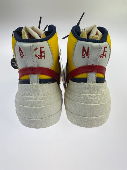 【中古品】【メンズ】 NIKE ナイキ ×SACAI サカイ BLAZER MID SACAI VARSITY MAIZE BV0072-700 ブレーザー ミッド サカイ バーシティーメイズ 160-250424-jt-05-min サイズ：US 9.5 27.5cm カラー：VARSITY MAIZE/VARSITY RED 万代Net店