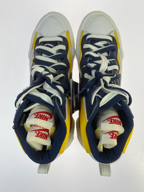 【中古品】【メンズ】 NIKE ナイキ ×SACAI サカイ BLAZER MID SACAI VARSITY MAIZE BV0072-700 ブレーザー ミッド サカイ バーシティーメイズ 160-250424-jt-05-min サイズ：US 9.5 27.5cm カラー：VARSITY MAIZE/VARSITY RED 万代Net店