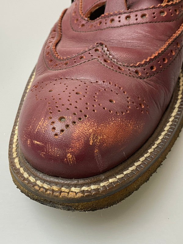 【現状渡し品】【メンズ】 Dry Bones ドライボーンズ GILLIE HALF BOOTS DSHC008 ギリーハーフブーツ 靴 165-251226-yn-19-min サイズ：7 1/2 カラー：バーガンディ 万代Net店