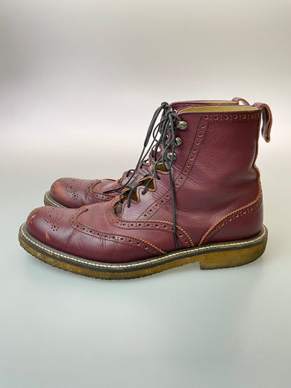 【現状渡し品】【メンズ】 Dry Bones ドライボーンズ GILLIE HALF BOOTS DSHC008 ギリーハーフブーツ 靴 165-251226-yn-19-min サイズ：7 1/2 カラー：バーガンディ 万代Net店