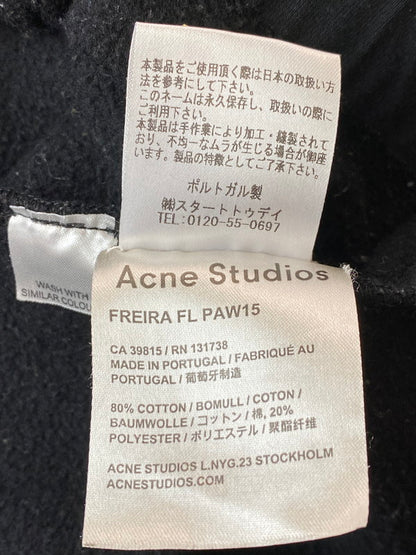 【中古品】【レディース】 ACNE STUDIOS アクネストゥディオズ プルオーバーパーカー 168-241122-ks-05-min サイズ：XS カラー：ブラック 万代Net店