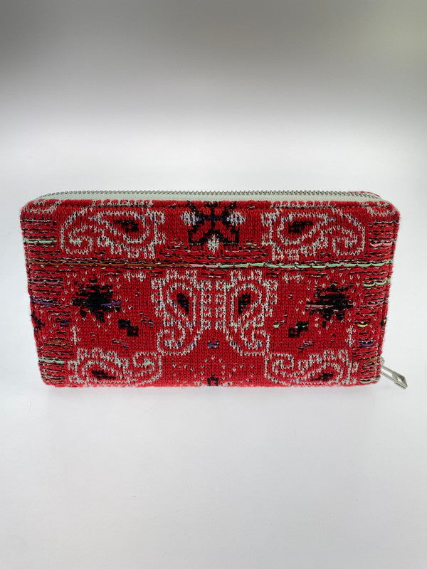 【中古品】【メンズ/レディース】 COOHEM コーヘン CL003 KNIT TWEED LIFE WALLET LARGE 長財布 ロングウォレット 200-231007-ab-15-min 万代Net店