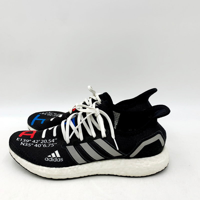 【中古品】【メンズ】 adidas アディダス ATMOS AM4 108 EF9157 アトモス スニーカー シューズ 靴 161-240626-ay-05-izu サイズ：27cm カラー：CORE BLACK/SILVER MET/RUNNING WHITE 万代Net店